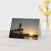 Croisement de la carte de poésie de barre (Fleur jaune)