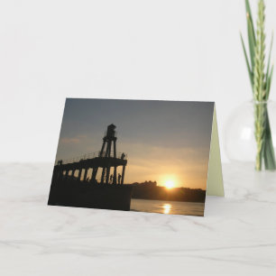 Croisement de la carte de poésie de barre