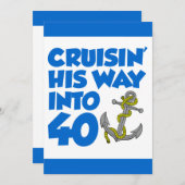 Croiser Son Chemin En 40 Invitations (Devant / Derrière)