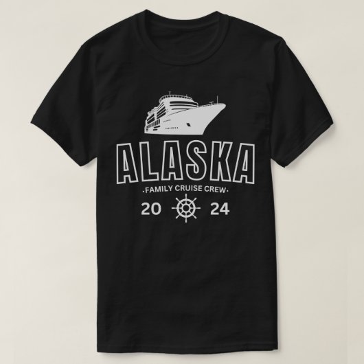 Croisière Alaska 2024 TShirt 3 (Design devant)