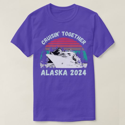 Croisière Alaska TShirt 2024 (Design devant)