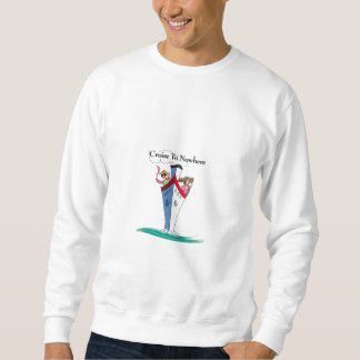 Croisière au sweat shirt adulte de nulle part