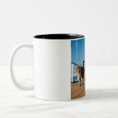 Croisière aventurière en chat Mug (Gauche)