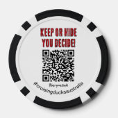 Croisière Canards jetons de collection personnalis (Verso)