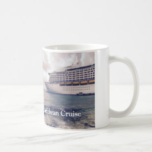 Croisière Caraïbes - Blanc 11 oz Classique Mug Bla
