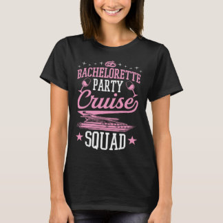 Croisière de fête de Bachelorette Squad T-Shirt de