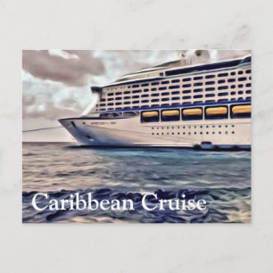 Croisière des Caraïbes - Carte postale