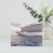 Croisière des Caraïbes - carte postale (Debout devant)