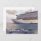 Croisière des Caraïbes - carte postale (Devant / Derrière)