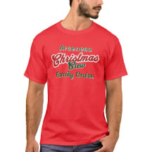 Croisière famille de Noël Personnalisez T-shirt