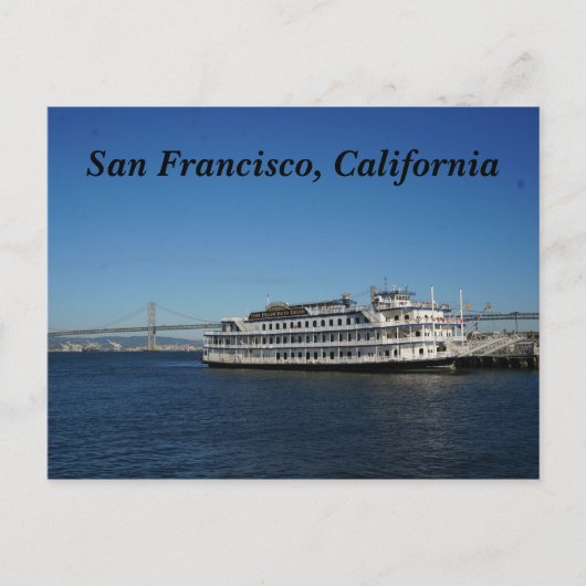 Croisière Hornblower de San Francisco #2 Carte pos (Devant)