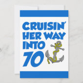 Croisière sur 70 Invitations (Devant)