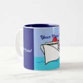 Croisons tasse personnalisée (Devant gauche)