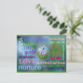 Croissance potentielle | Carte postale Blue Beach  (Debout devant)