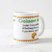 Croissant Army Specialty Jumbo Mug (Devant droit)