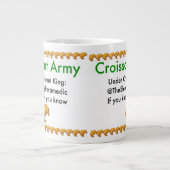 Croissant Army Specialty Jumbo Mug (Devant)