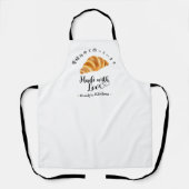 Croissant Baker Modern Kitchen Minimalist Baking Schort (Voorkant)