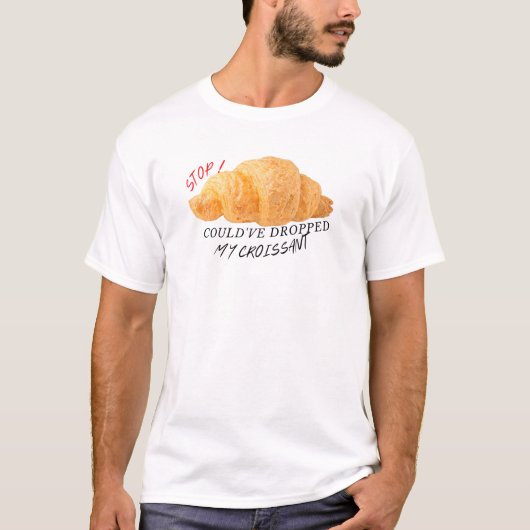 Croissant Bread t-shirt 2 (Voorkant)