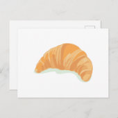Croissant Briefkaart (Voorkant / Achterkant)