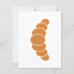 Croissant Briefkaart