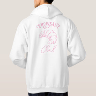 Croissant Club Frans ontbijt Hoodie