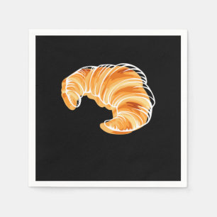 Croissant France Travel Eiffel Tower Servet