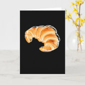 Croissant Frankrijk Reizen Eiffeltoren Kaart (Gele Bloem)