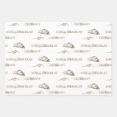 Croissant French Bakery Pain au Chocolat Inpakpapier Vel (Voorkant 3)