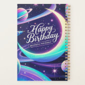 Croissant lune, étoiles, planètes (Dos)