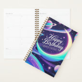 Croissant lune, étoiles, planètes (Devant avec enveloppe)