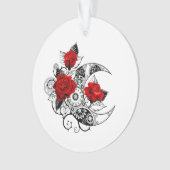 Croissant mécanique avec roses rouges (devant)