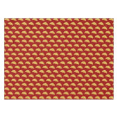 Croissant Pattern Tablecloth Tafelkleed (Voorkant (Horizontaal))