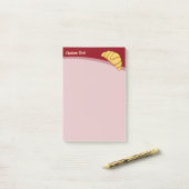 Croissant Post-it® Notes (Op bureau)