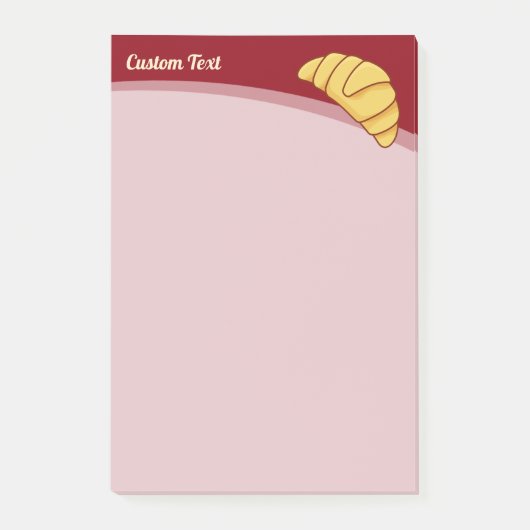 Croissant Post-it® Notes (Voorkant)