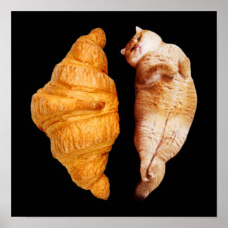 Croissant Poster