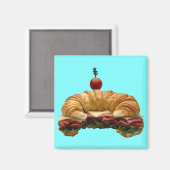 Croissant Sandwich Magneet (Voorkant / Achterkant)