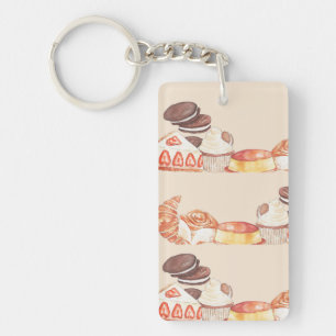 Croissant sleutelhanger