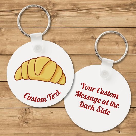 Croissant Sleutelhanger