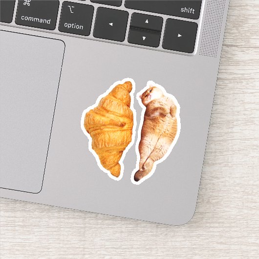 Croissant Sticker (Detail)