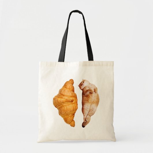 Croissant Tote Bag (Voorkant)