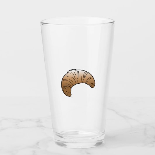 Croissant Tumblers en verre (Devant)
