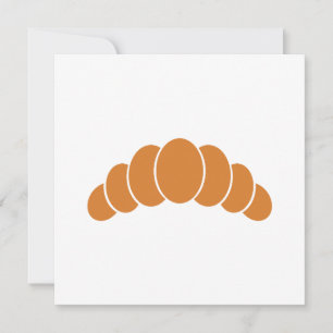 Croissant vlakke kaart