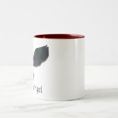 Croix à ailes noires Mug (Centre)