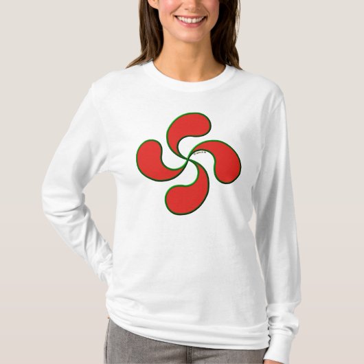 croix bask t-shirt (Voorkant)