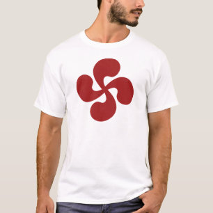 Croix Basque Rouge Lauburu T-shirt