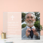 Croix Blanche Transparent Photo En Mémoire D'Amour (Mariage)