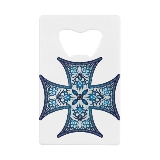 Croix bleue maltaise (Devant)