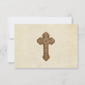 Croix celtique Brown antique RSVP (Dos)