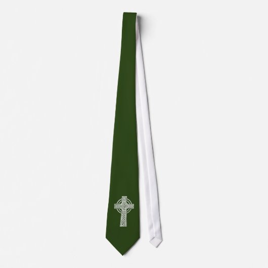 Croix celtique Cravate de la Saint Patrick (Devant)