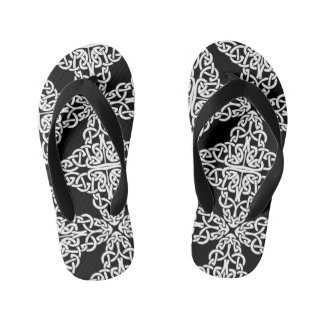 croix celtique enfants tongs flops